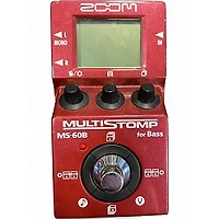 Used Zoom MS60B Bass Effect Pedal