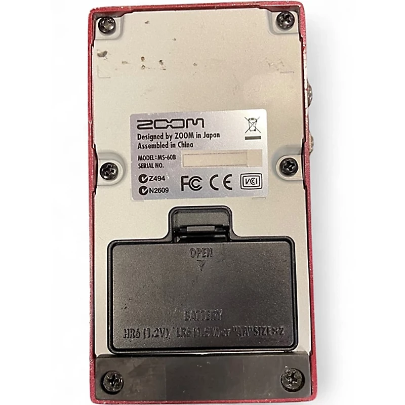 Used Zoom MS60B Bass Effect Pedal