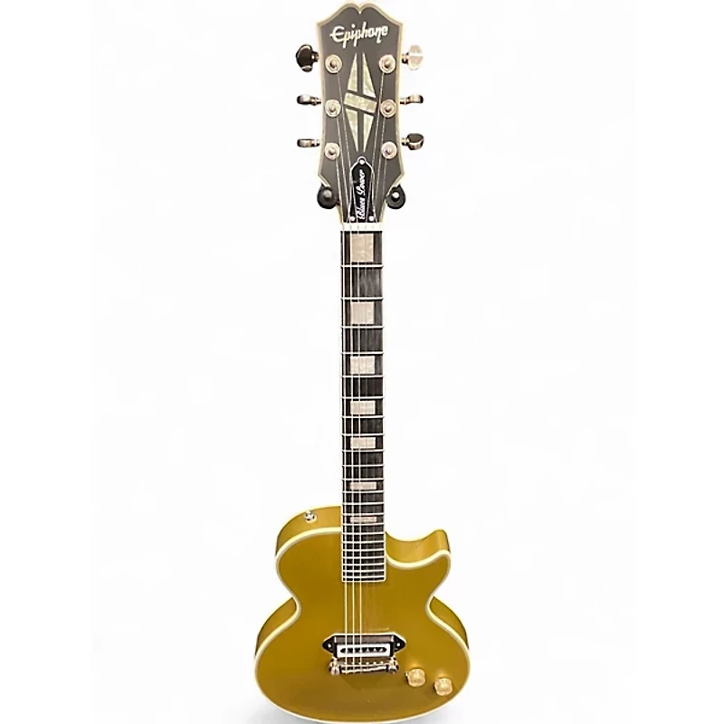 Used Epiphone Jared James Nichols Blues Power Gold Solid Body Electric Guitar