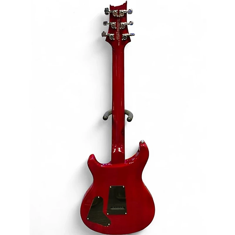 Used PRS SE Custom Sunburst Solid Body Electric Guitar