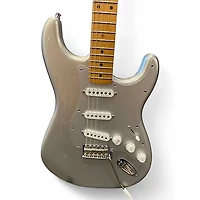 Used Fender H.E.R. Stratocaster Chrome Glow Solid Body Electric Guitar