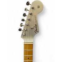 Used Fender H.E.R. Stratocaster Chrome Glow Solid Body Electric Guitar