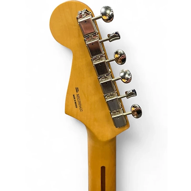 Used Fender H.E.R. Stratocaster Chrome Glow Solid Body Electric Guitar