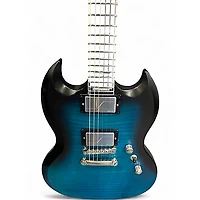 Used Epiphone SG Prophecy Custom GX Blue Burst Solid Body Electric Guitar