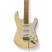 Used Fender Jimi Hendrix Stratocaster Olympic White Solid Body Electric Guitar