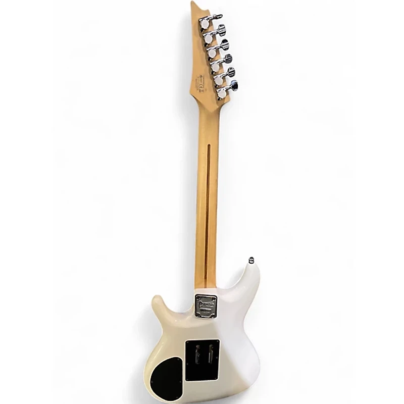 Used Ibanez JS2400 Joe Satriani Signature White Solid Body Electric Guitar