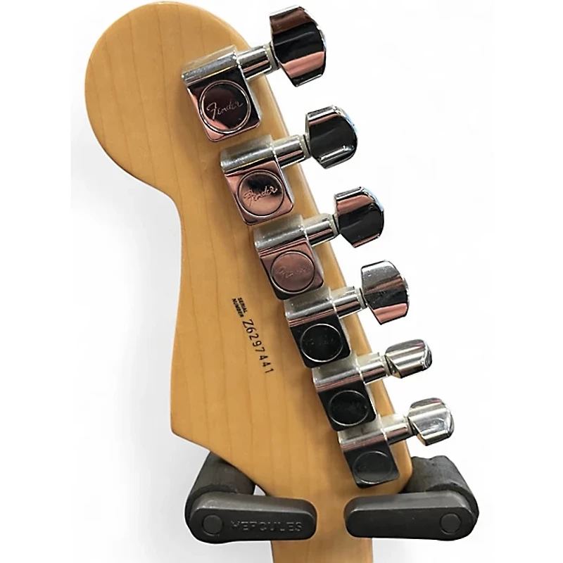 Used Fender VG Stratocaster Black Solid Body Electric Guitar