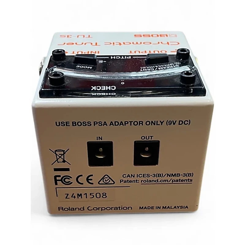 Used BOSS TU-3s Tuner Pedal