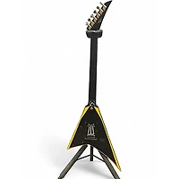 Used Jackson RRX24 Black and Yellow Solid Body Electric Guitar