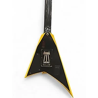 Used Jackson RRX24 Black and Yellow Solid Body Electric Guitar