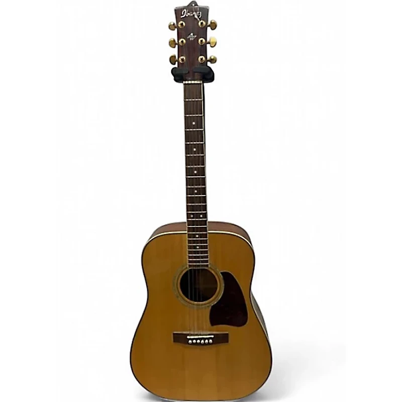 Used Ibanez AW300 Natural Acoustic Guitar