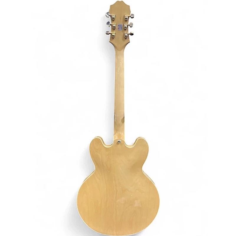 Used Epiphone Sheraton II Natural Hollow Body Electric Guitar
