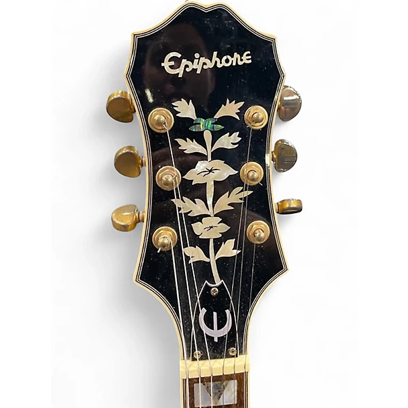 Used Epiphone Sheraton II Natural Hollow Body Electric Guitar