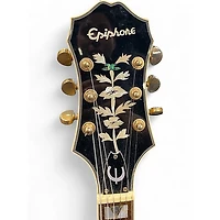 Used Epiphone Sheraton II Natural Hollow Body Electric Guitar