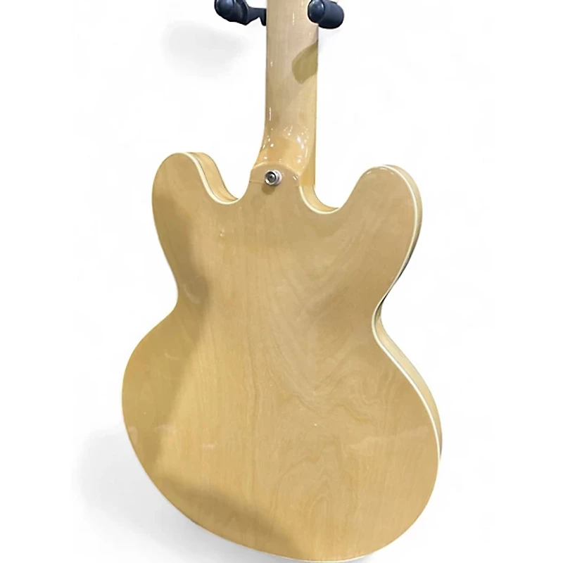 Used Epiphone Sheraton II Natural Hollow Body Electric Guitar