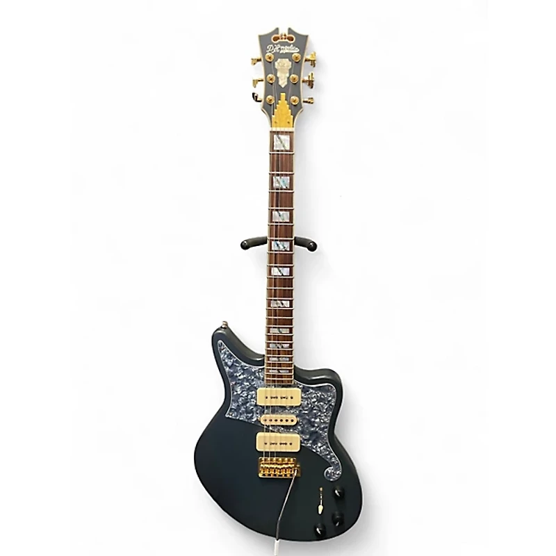 Used D'Angelico Bob Weir Deluxe Bedford Matte Stone Solid Body Electric Guitar