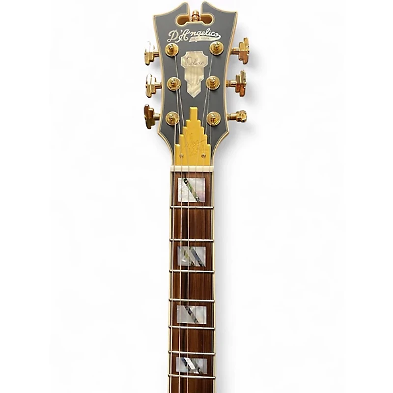 Used D'Angelico Bob Weir Deluxe Bedford Matte Stone Solid Body Electric Guitar