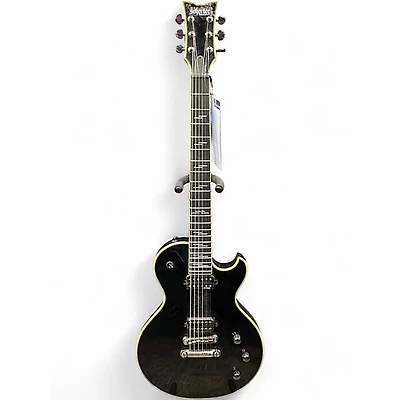 Used Schecter Guitar Research Blackjack Solo 6 BLACK Solid Body Electric Guitar