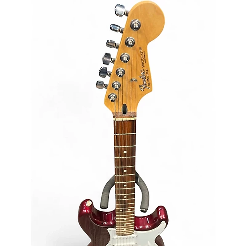 Used Fender Standard Stratocaster Red Solid Body Electric Guitar