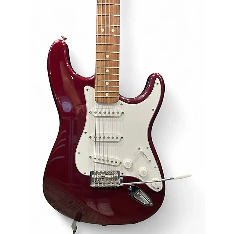 Used Fender Standard Stratocaster Red Solid Body Electric Guitar
