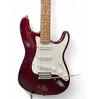 Used Fender Standard Stratocaster Red Solid Body Electric Guitar