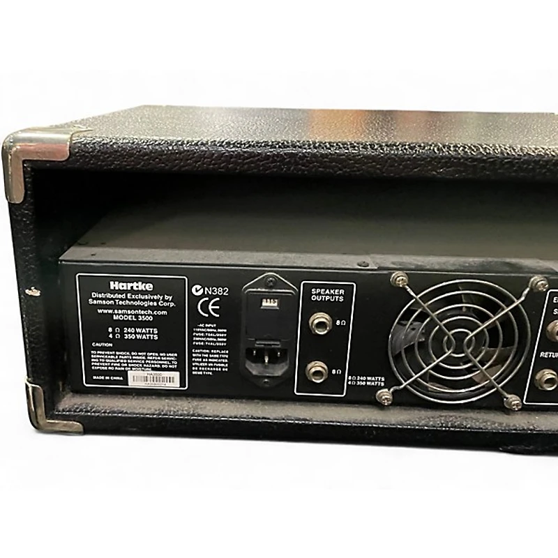 Used Hartke HA3500 Bass Amp Head