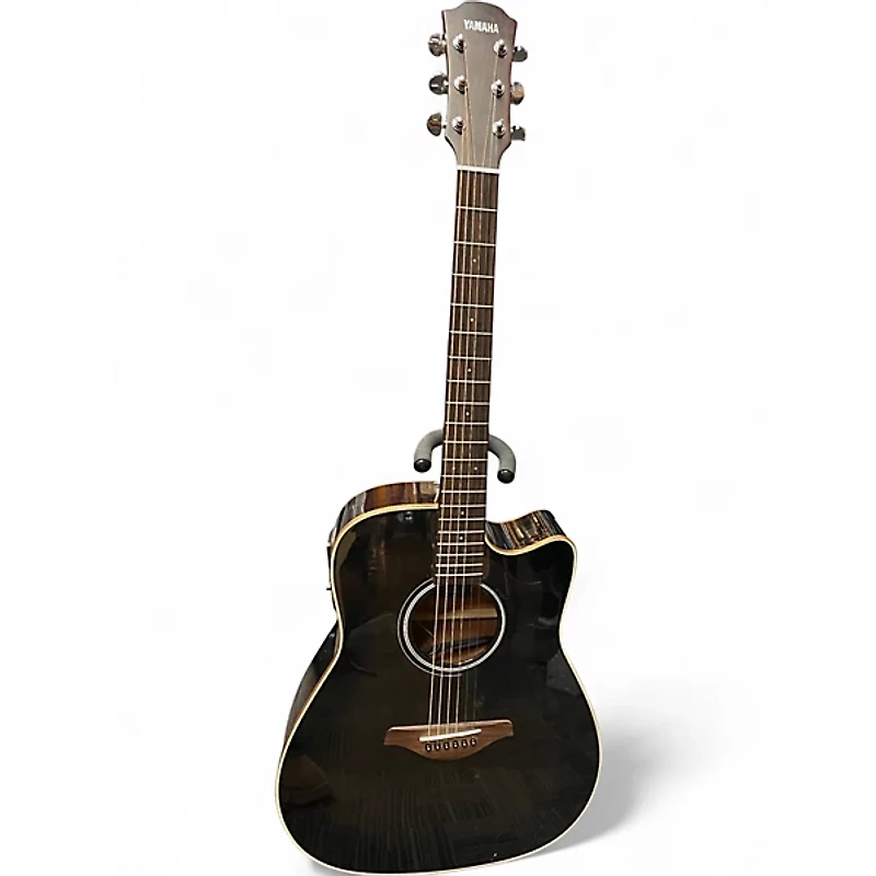 Used Yamaha A1M Black Acoustic Electric Guitar