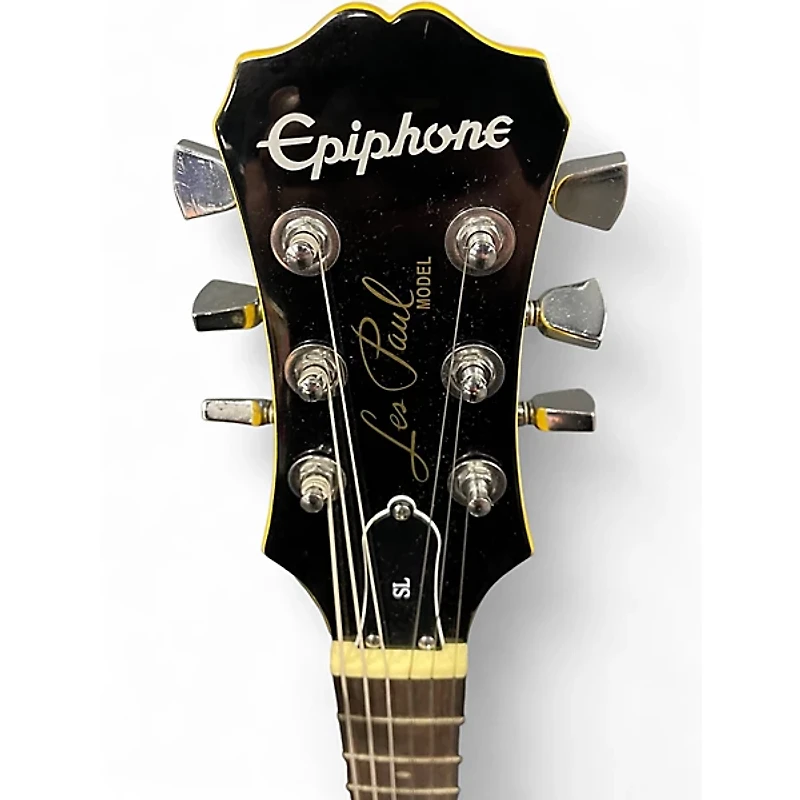 Used Epiphone Les Paul SL Yellow Solid Body Electric Guitar