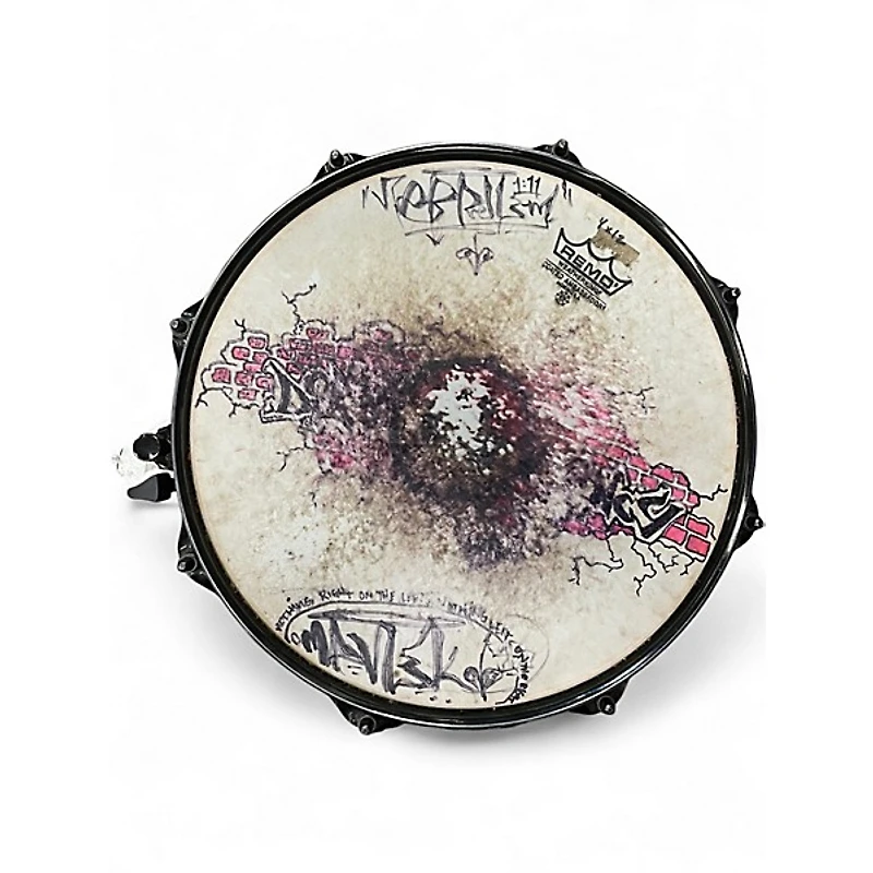 Used Pork Pie 12X4 Little Squealer Snare Black Drum