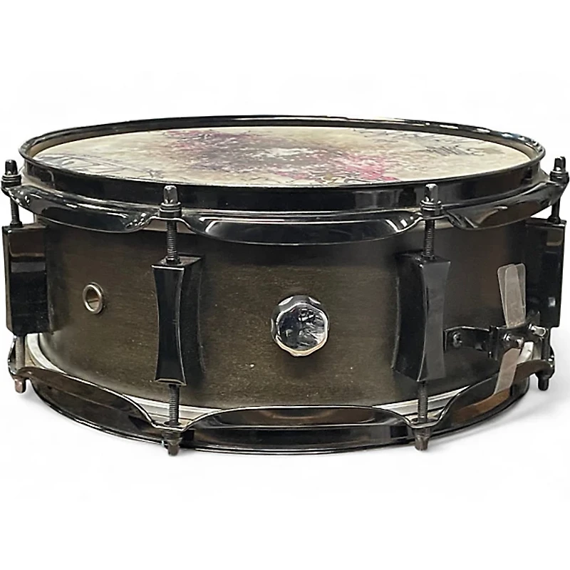 Used Pork Pie 12X4 Little Squealer Snare Black Drum