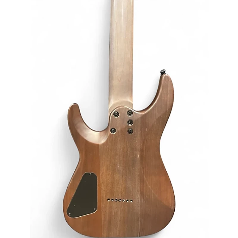 Used Schecter Guitar Research OMEN ELITE 7 Blue Burst Solid Body Electric Guitar