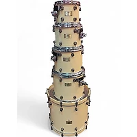 Used Mapex 5 Piece Orion Classic Series Antique Ivory Drum Kit