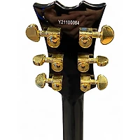 Used Dean Colt With Piezo Black Hollow Body Electric Guitar