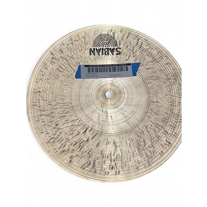 Used SABIAN 10in Bell Disc Cymbal