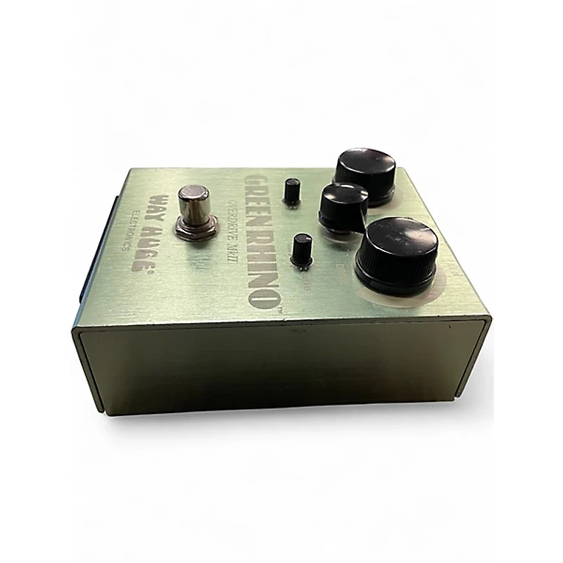 Used Way Huge Electronics WHE202 Green Rhino Overdrive Effect Pedal