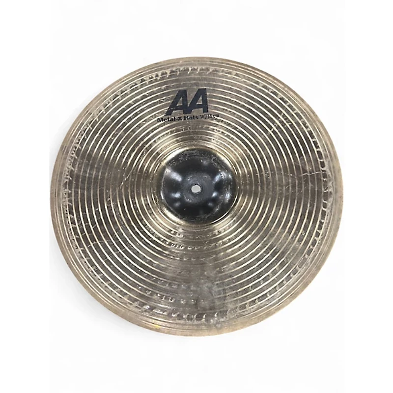 Used SABIAN 14in AAX Metal Hi Hat Bottom Cymbal