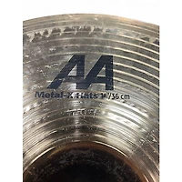 Used SABIAN 14in AAX Metal Hi Hat Bottom Cymbal