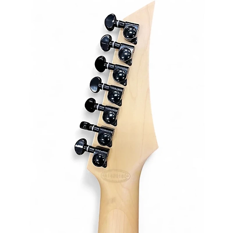 Used Agile INTERCEPTOR 7 STRING ELECRIC GREEN Solid Body Electric Guitar