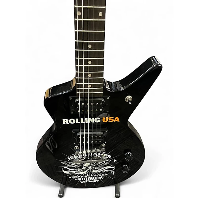 Used Dean Cadillac Select Black Solid Body Electric Guitar