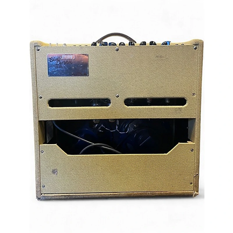 Used Fender Blues Deville 60W 4x10 Tweed Tube Guitar Combo Amp