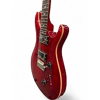 Used PRS SE Custom 24 Ruby Solid Body Electric Guitar