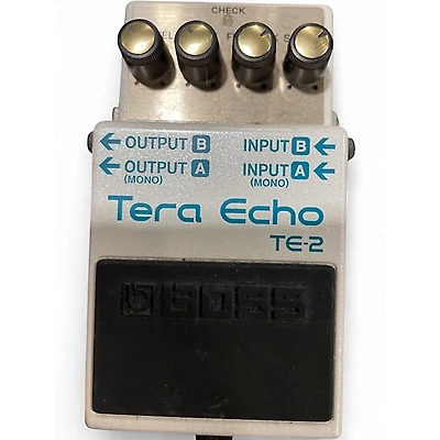 Used BOSS TE2 Tera Echo Effect Pedal