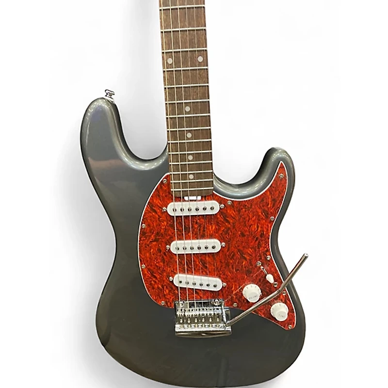 Used Sterling by Music Man Cutlass Metallic Gray Solid Body Electric Guitar