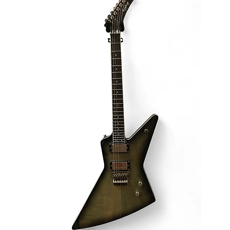 Used Epiphone Brendon Small Ghosthorse Explorer Galaktikon Burst Solid Body Electric Guitar