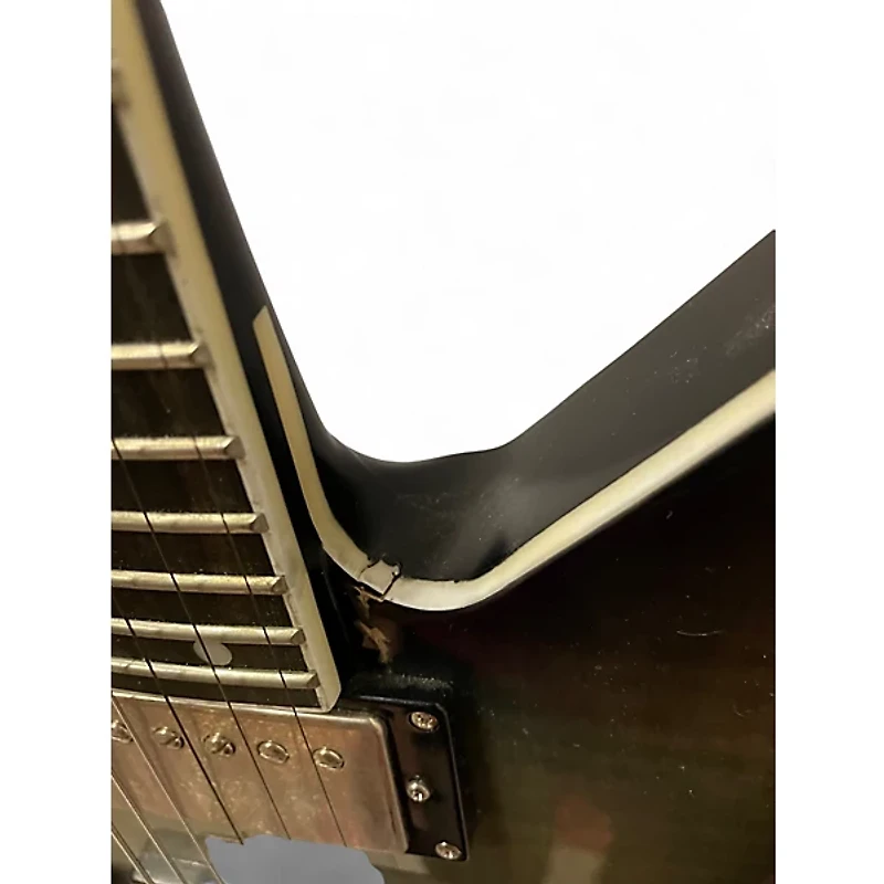 Used Epiphone Brendon Small Ghosthorse Explorer Galaktikon Burst Solid Body Electric Guitar