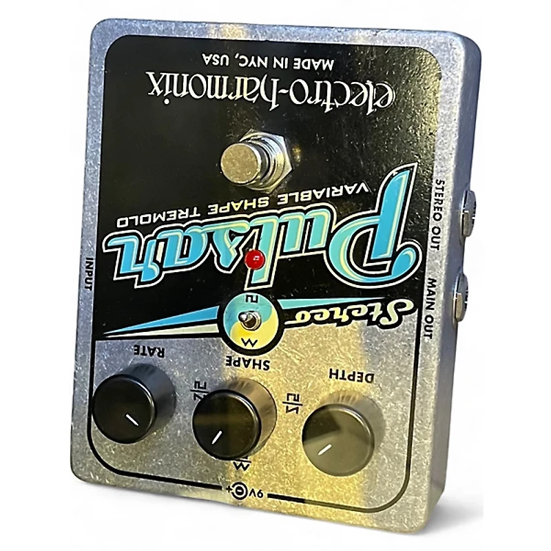 Used Electro-Harmonix XO Stereo Pulsar Tremolo Effect Pedal