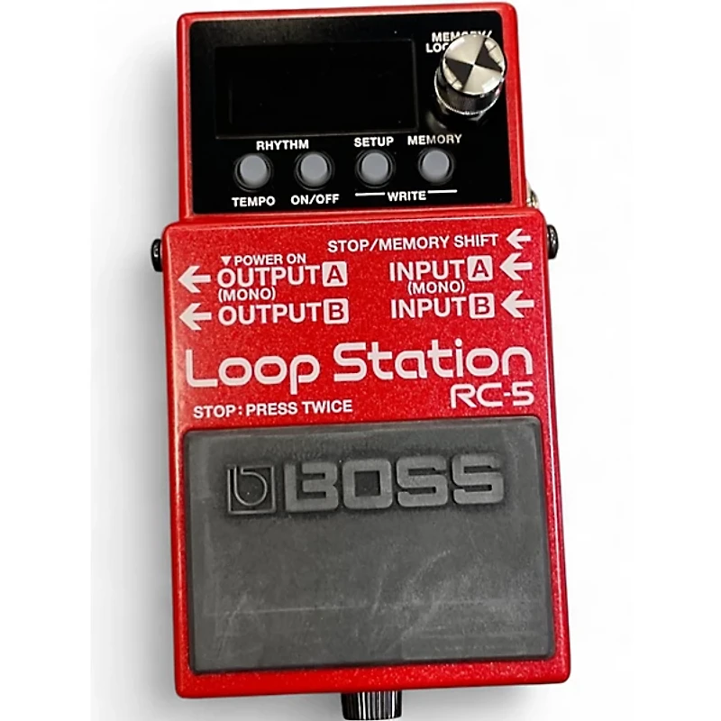 Used BOSS RC5 Loop Station Pedal