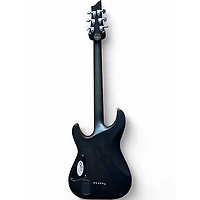 Used Schecter Guitar Research C1 Platinum Translucent Black Solid Body Electric Guitar