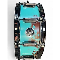 Used WFLIII Drums 14X5 maple snare Patina black Drum