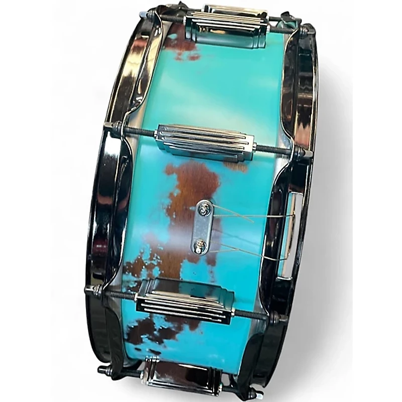 Used WFLIII Drums 14X5 maple snare Patina black Drum